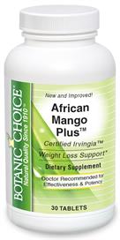 New and Improved African Mango Plus offers natural herbal weight loss support